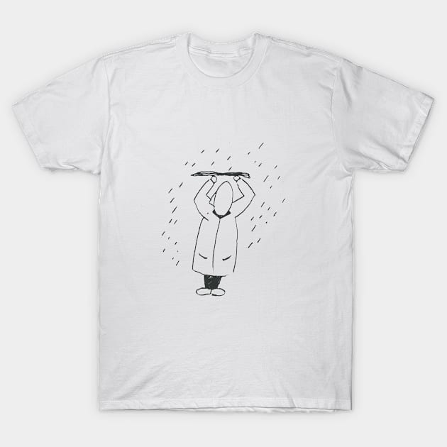 ShopBollocks Rain T-Shirt by Bollocks